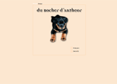 du Rocher d'Antheor Rottweiler kennel